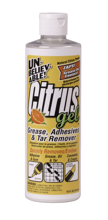 Unbelievable!  Citrus Gel Grease Adhesive Tar Remover