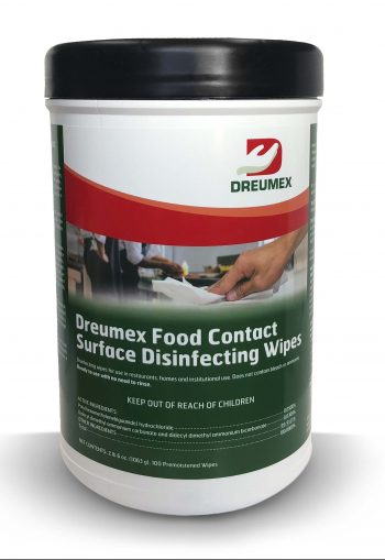 Food Contact Surface Disinfecting Wipes 100ct Canister