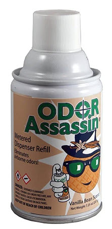 Odor Assassin Metered Aerosol – Vanilla Bean