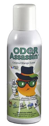 Odor Assassin Non-Aerosol Pump Spray – Coconut Mango