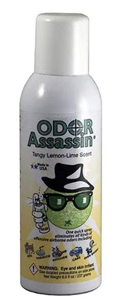 Odor Assassin Non-Aerosol Pump Spray – Lemon Lime