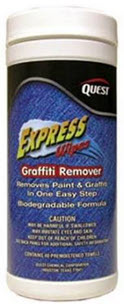 Express Wipes Graffiti Remover