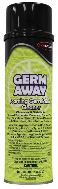 GERM AWAY Foaming Germicidal Cleaner