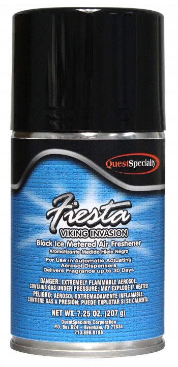 FIESTA VIKING INVASION Metered Air Freshener (Black Ice)