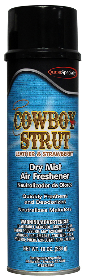 COWBOY STRUT Dry Air Freshener (Leather & Strawberry)