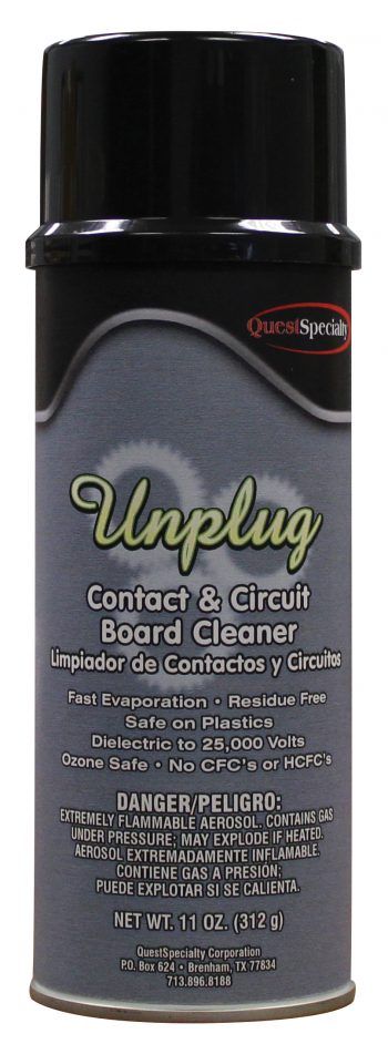 Unplug Contact and Circuit Board Cleaner