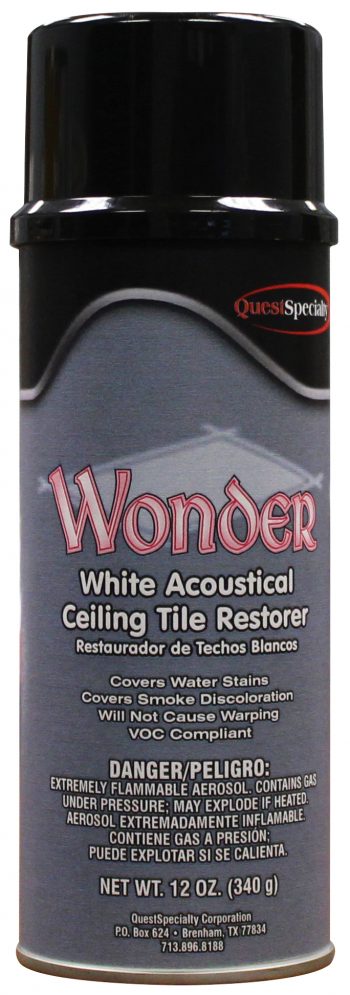 WONDER Acoustical Ceiling Tile Restorer