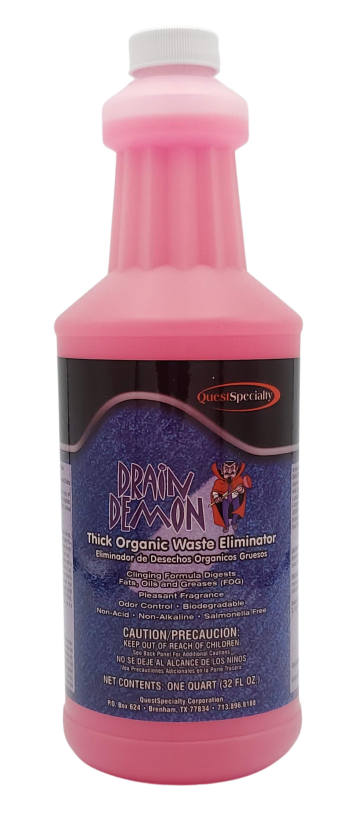 DRAIN DEMON Thick Organic Build-Up Eliminator