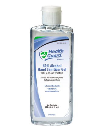 Alcohol Hand Sanitizer Squeeze Bottle Gel