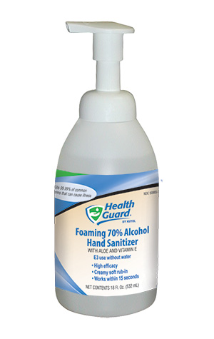 Foaming 70% Alcohol Hand Sanitizer