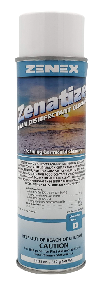 Zenatize Foam Disinfectant Cleaner Foaming Cleaner Fresh Scented