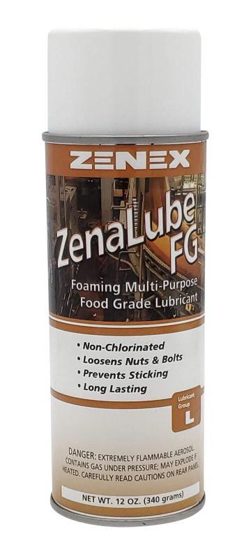 ZenaLube FG Foaming Multi-Purpose Food Grade Lubricant