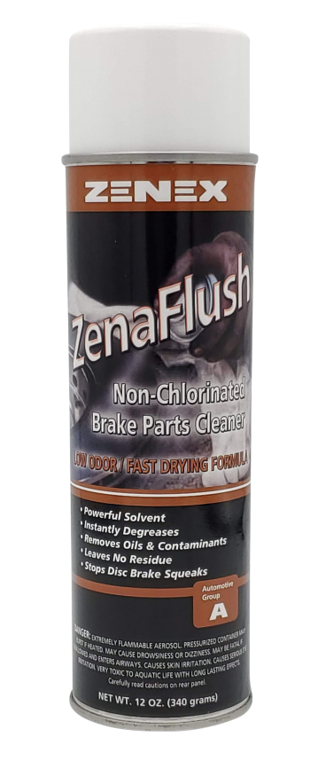 ZenaFlush Non-Chlorinated, Low Odor Brake Cleaner