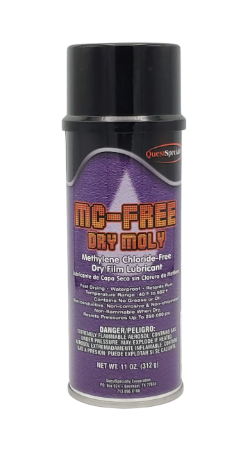 MC-FREE DRY MOLY Methylene Chloride-Free Dry Film Lubricant