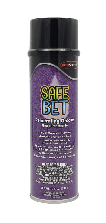 SAFE BET Multi-Purpose, Penetrating Lithium Spray Lubricant