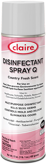 DISINFECTANT SPRAY Q COUNTRY FRESH SCENT