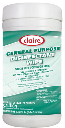 GENERAL PURPOSE DISINFECTANT WIPE