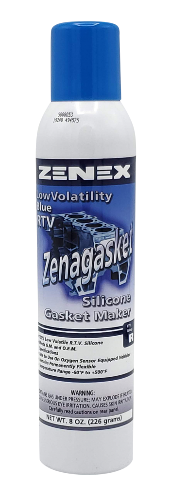 Zenagasket Blue Low Volatility, RTV Gasket Maker