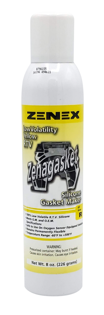 ZenaSeal Yellow Low Volatility, RTV Gasket Maker