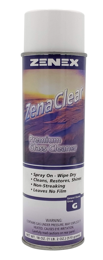 ZenaClear Premium Ammoniated Streak Proof Glass Cleaner