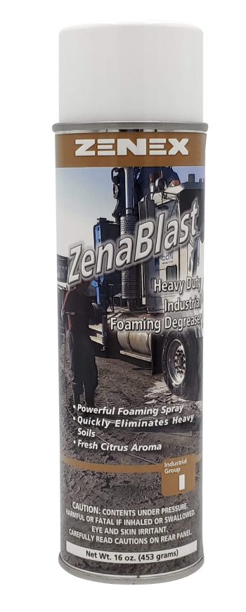 ZenaBlast Heavy Duty Industrial Foaming Degreaser