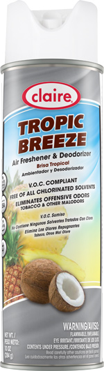 TROPIC BREEZE AIR FRESHENER & DEODORIZER