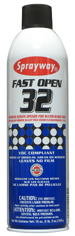 FAST OPEN – H2O-BASED SCREEN OPENER