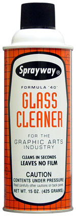 GRAPHIC ARTS GLASS CLEANER