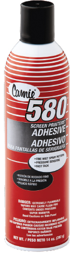 SCREEN PRINTERS’ ADHESIVE