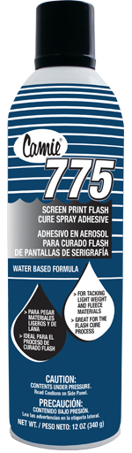 SCREEN PRINT FLASH CURE SPRAY ADHESIVE