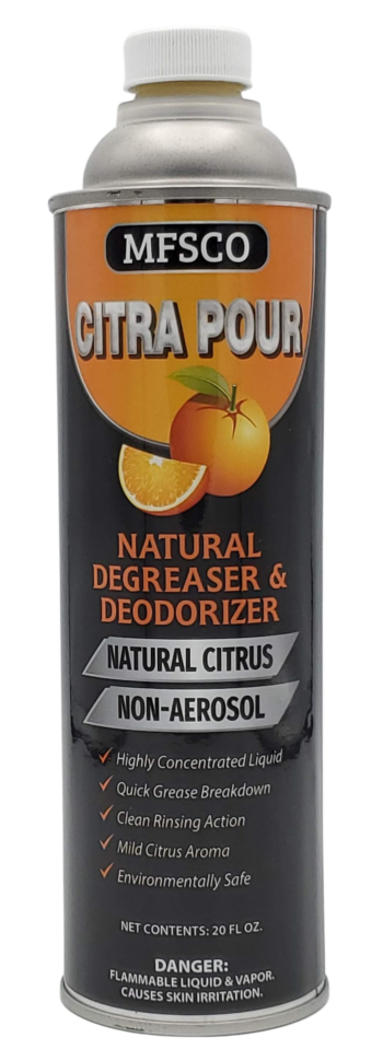 Citra Pour Organic d-Limonene Deodorizer & Degreaser